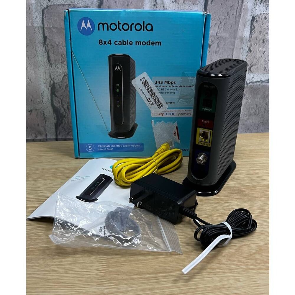 Motorola MB722010 343Mbps DOCSIS 3.0 Cable Modem